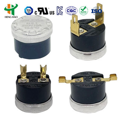 KSD301 थर्मोस्टेट तापमान नियंत्रित KSD301 तापमान नियंत्रक ऑटो रीसेट थर्मल फ्यूज