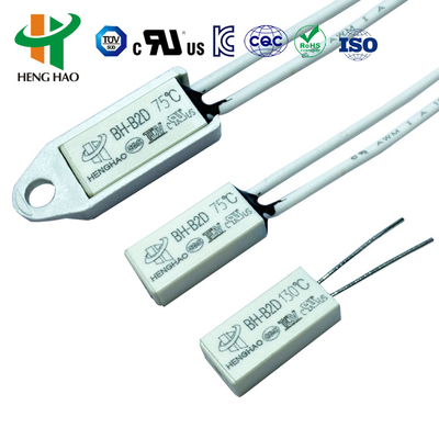 ऑटो रीसेट थर्मल फ्यूज KW9700 थर्मल फ्यूज BW9700 थर्मल प्रोटेक्टर KSD9700 BW-ABS