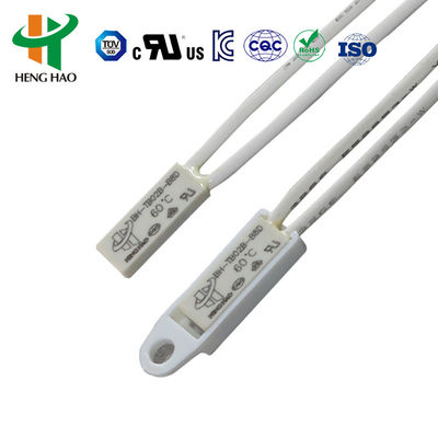 स्वचालित रीसेट थर्मल फ्यूज थर्मोस्टेट, अधिक-धारा और अधिक-तापमान सुरक्षा के साथ, सामान्य रूप से बंद या सामान्य रूप से खुला