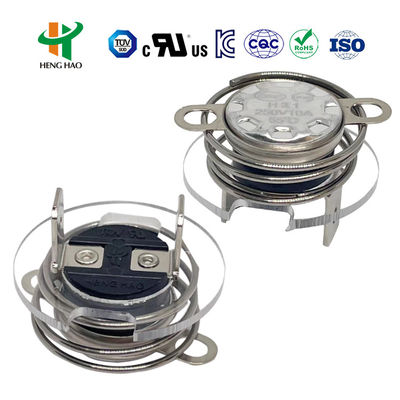 250V 16A KSD301 KSD302 थर्मोस्टेट द्विधातु थर्मोस्टेट थर्मल कट ऑफ स्विच