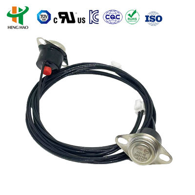 250V 16A थर्मल कट ऑफ स्विच स्नैप एक्शन बिमेटलिक थर्मोस्टेट
