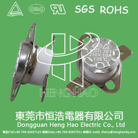 Customized Temperature Controller Thermostat , KSD301 Over Heat Thermal Protector