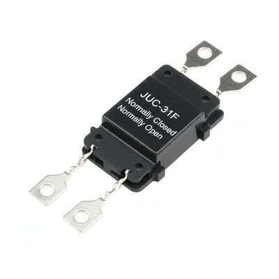 JUC-31F थर्मोस्टैट स्विच 0 ~ 150 तापमान रेंज 10000 चक्र जीवन चक्र और पीसीबी सर्किट बोर्ड स्थापना के लिए Bakelite केस