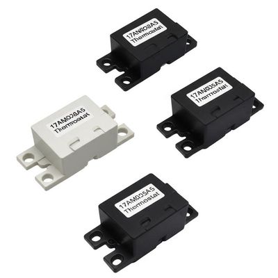 17AM 0-250°C रेंज के साथ द्विधातु थर्मोस्टैट थर्मल प्रोटेक्टर सामान्य रूप से बंद या खुले ऑटो मैनुअल रीसेट