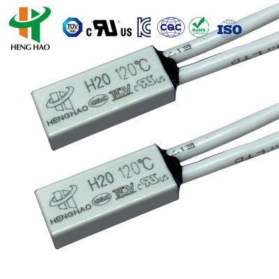 पुन: प्रयोज्य SEKI थर्मल प्रोटेक्टर / द्विधातु थर्मल स्विच ROHS प्रमाणित st-22