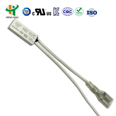 पुन: प्रयोज्य SEKI थर्मल प्रोटेक्टर / द्विधातु थर्मल स्विच ROHS प्रमाणित st-22