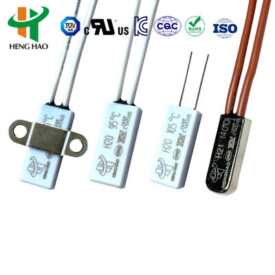 Metal / Plastic Case Motor Thermal Overload Switch Small Size RoHS Approved