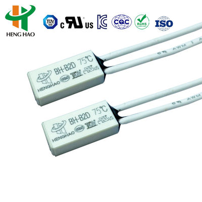 TB05-BB5D श्रृंखला थर्मल प्रोटेक्टर 250V 16A Kw9700 द्विधातु थर्मोस्टेट