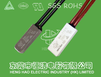 KSD9700 250V 5A रेटेड थर्मल प्रोटेक्शन स्विच BW सीरीज 40 -155℃ एक्शन प्रकार